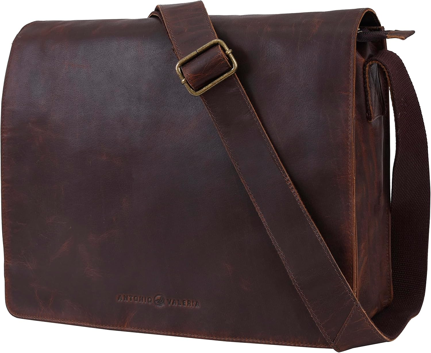 Albert Men's Premium Leather Messenger Bag - Stylish & Durable