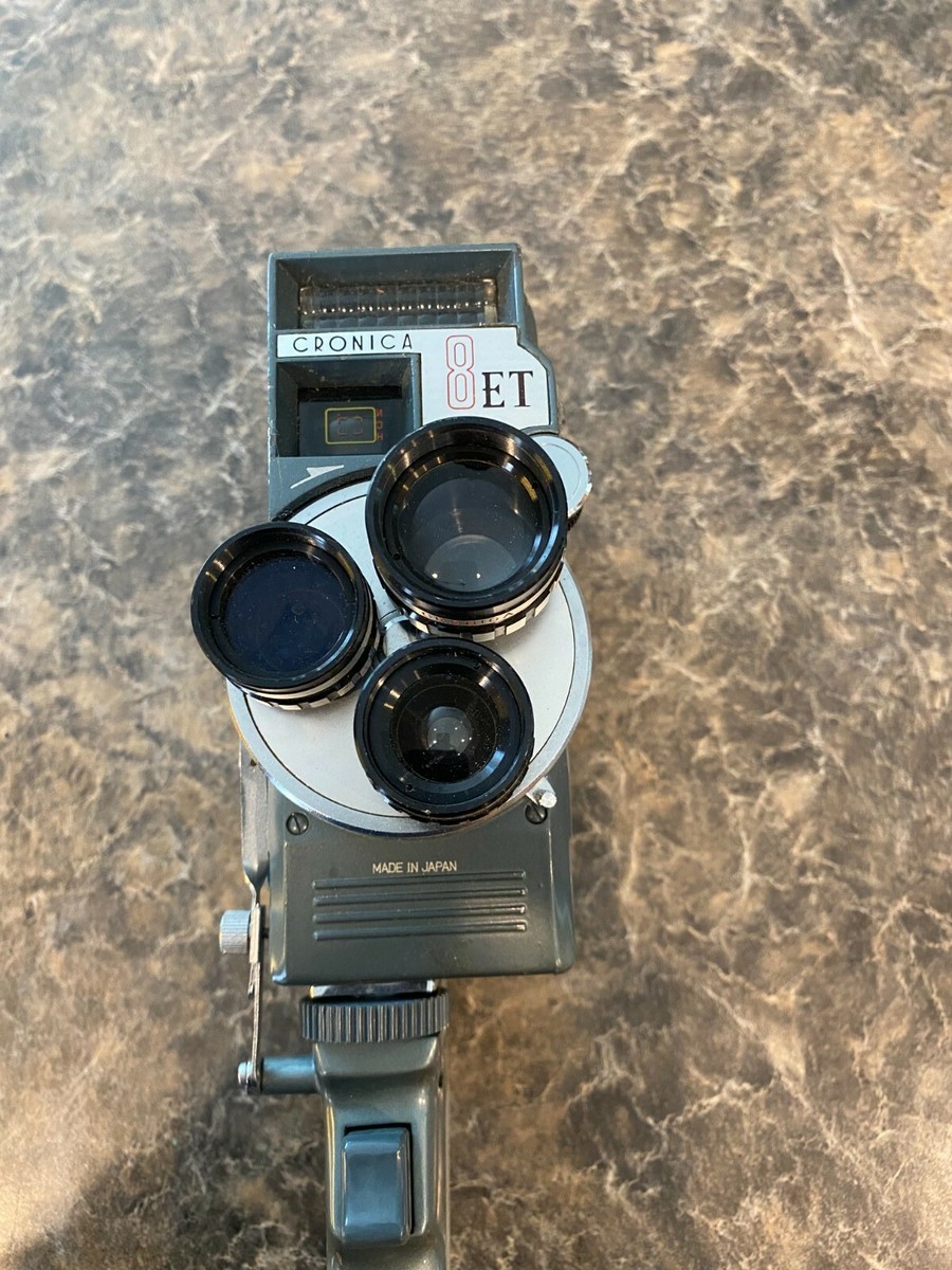 フィルムカメラ CRONICA Vintage 1960's Cronica 8ET 8mm Movie Camera | eBay