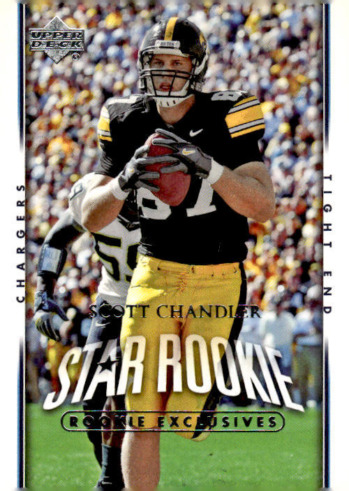 Scott Chandler Upper Deck #259 Rookie Exclusives