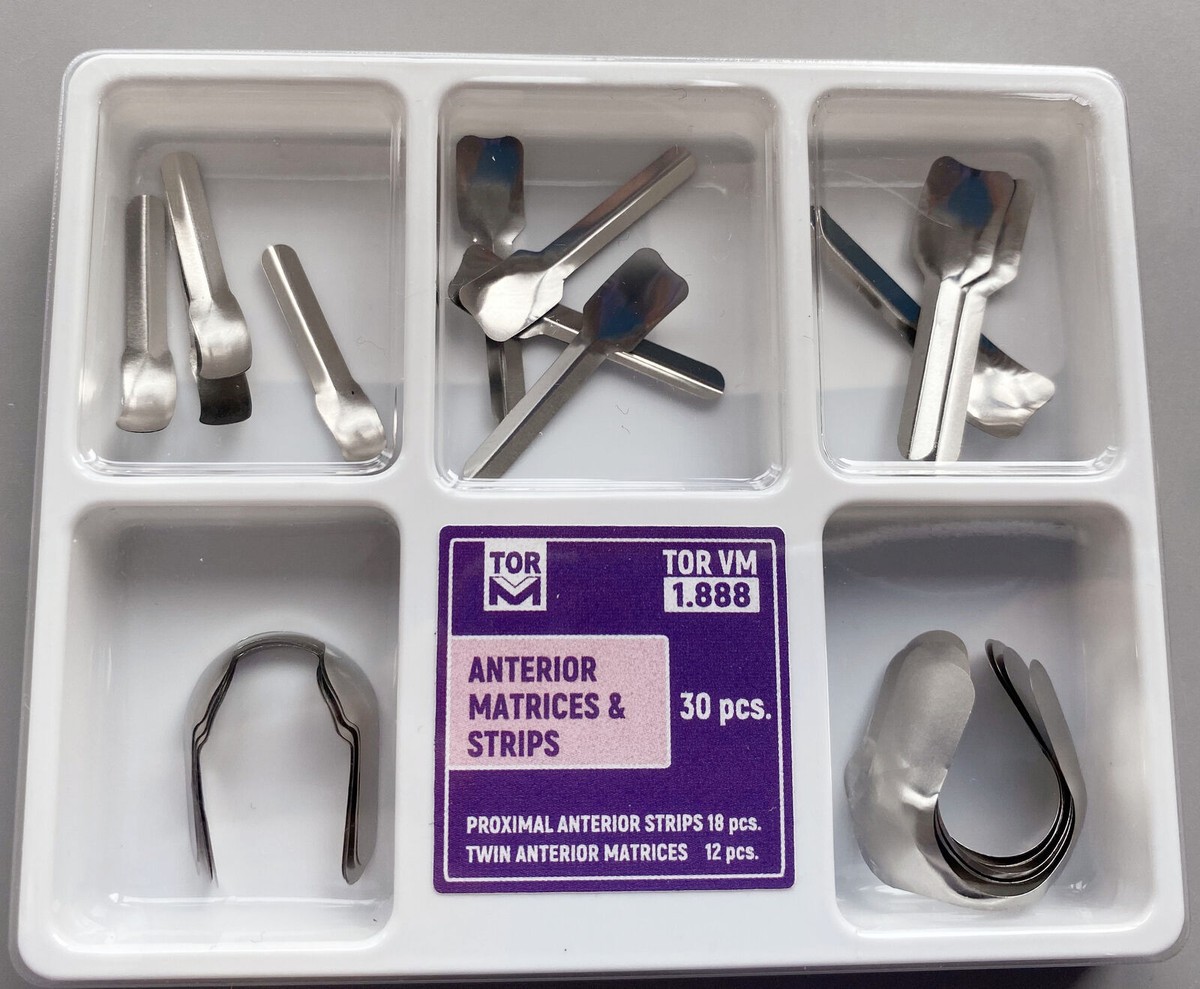 5Box Dental Proximal Anterior Strips Matrices Twin Matrix TOR VM
