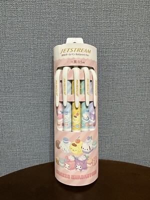 Jetstream x Sanrio All Black Ink 0.5 mm set of 5 SXN-159-05
