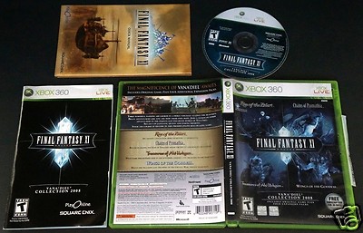 FINAL FANTASY XI Vana'Diel Collection Xbox 360 Video Game + Four Expansion Packs
