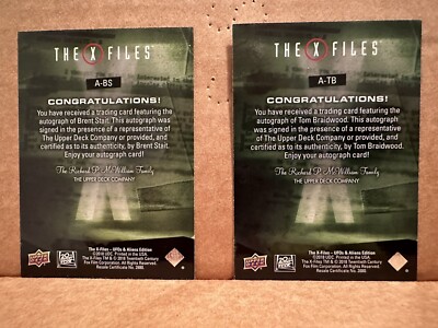 Rittenhouse X-Files Paranormal Script Ken Camroux-Taylor As Second