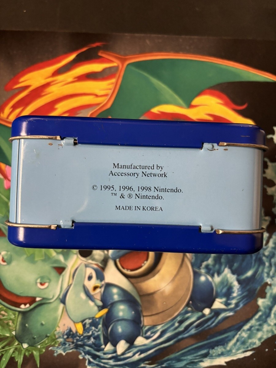 1998 Pokemon “Gotta Catch Em All” Collectible Tin Card Box/Mini