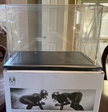 Acrylic Football Display Case by Place  Time 13.12   X 8.82  X 8.35  NEW IN BOX