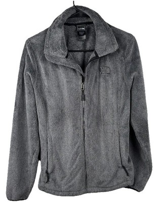 The North Face Sherpa Fluffy Osito Full Zip Jacket Gray M women