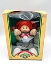Vintage 1985 Cabbage Patch Kids Alice Nadine Doll New In Box Red Hair Coleco
