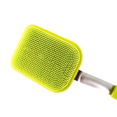 Spazzola Per Pulizia in Silicone Spugna Siliconica Lavare Piatti - Foto 4 di 12