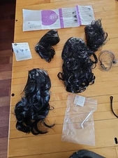 Beauty Trends Hair  Redi Clip And Others Set Of 4 Black