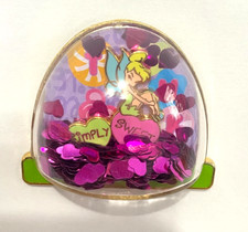 Disney Pin Badge  DLR- Snow Globe: Tinker Bell - Simply Sweet