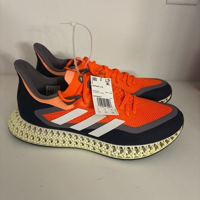 Adidas Running Shoes 4DFWD 2  US Men 11.5 Orange Navy Syracuse Illinois Colorway