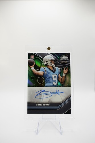 Bryce Young [Gold Refractor] #TCBA-BY 2023 Topps Composite Chrome Black Autograph card