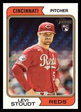 2023 Topps Heritage High Number - Levi Stoudt #591 (RC)