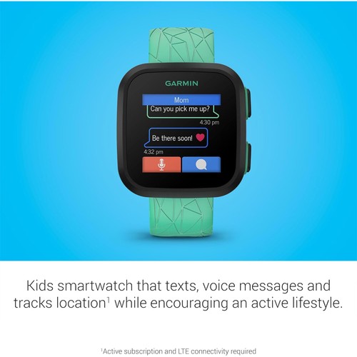 Garmin Bounce Montre Connectée Enfant, Green Burst avec Sac à Dos Sling + Kit Garantie 2 Ans - Photo 6 sur 12
