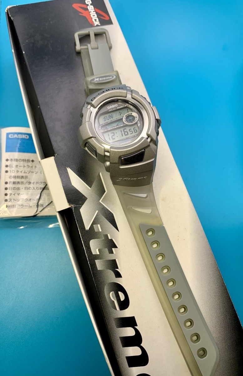 CASIO VINTAGE G-SHOCK DWX-110-8BT X-TREME Moon Tide Graph Boxed 