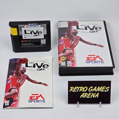 NBA Live 98 (Sega Genesis) CIB COMPLETE
