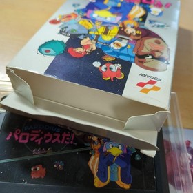 Parodius Da Famicom FC NTSC-J With Box Manual Tested Japan Import