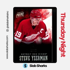 2012 PANINI PRIME #98 STEVE YZERMAN HOLOSILVER /10