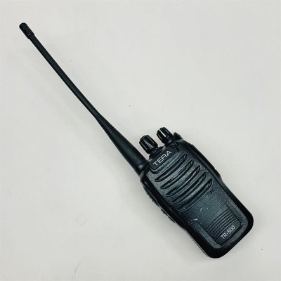 Tera TR-500 Walkie Talkie (VHF 136-174MHz/UHF 400-470MHz) 16-CH Dual Band Radio