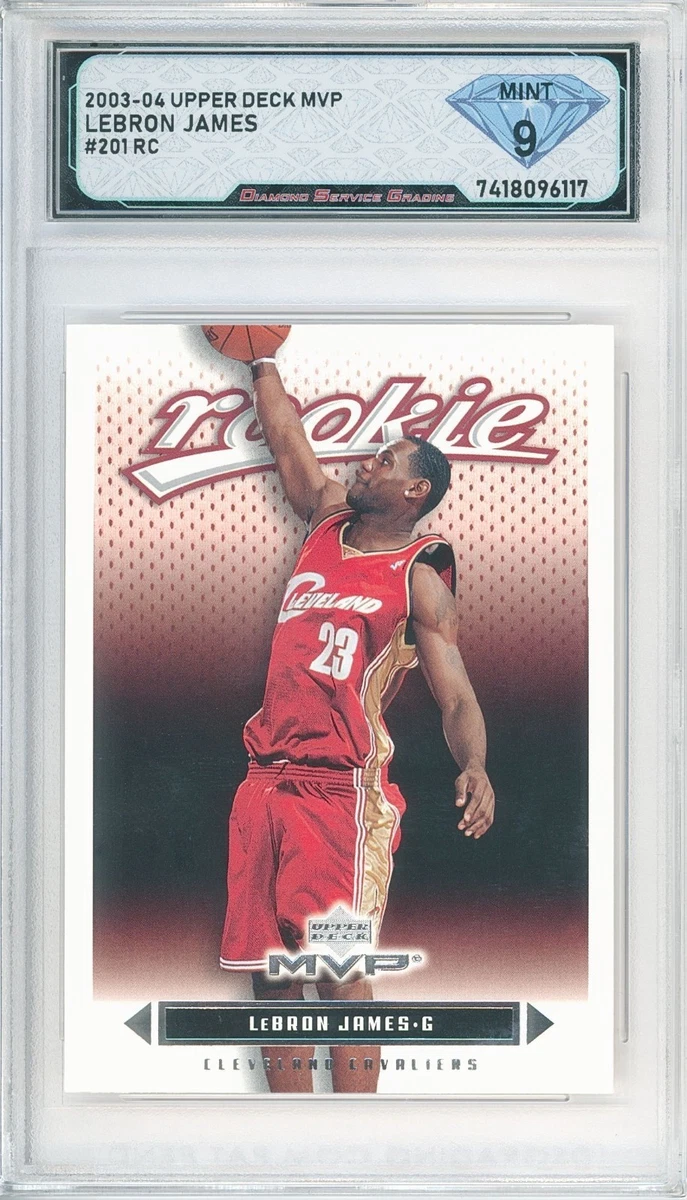 Upper Deck MVP LeBron James 2003-04 #201 for sale | eBay