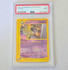 Pokemon TCG Hypno 016/147 Aquapolis Regular Rare Stage 1 80 HP EN 2003 PSA 9