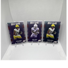SAGE Next Level Justice Haynes Jamal Haynes Football 3 Card Lot NCAA