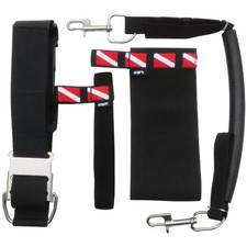 Technical Sidemount Stage Kit for BCD Tanks with 316 SS and 44x2.5cm Strap