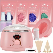 Kit Para Depilar Profesional Calentador De Cera Caliente Depiladora Depilatoria.