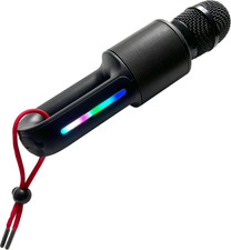 Move Mic by   Bluetooth Karaoke Microphone  Speaker with LED Lights, 22 Voice