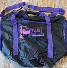 Vintage 1990s Tyrolia Ski Gear Bag Duffel Neon Colors Graphics New Old Stock!