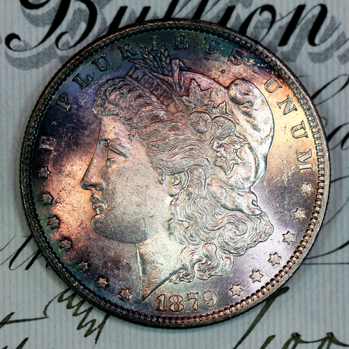 * 1879-O * SOLID+ GEM BU MS MORGAN SILVER DOLLAR * FROM ORIGINAL ...