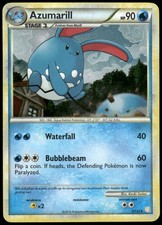 Pokemon Azumarill Holo Rare HeartGold SoulSilver 2/123 HP Holo on eBay