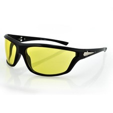 Florida Sunglasses w/ Gloss Black Frame & Yellow Lens