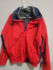 Columbia XXL Columbia Bugaboo 3-in-1 Jacket With Attached Fleece Lining Red Vtg