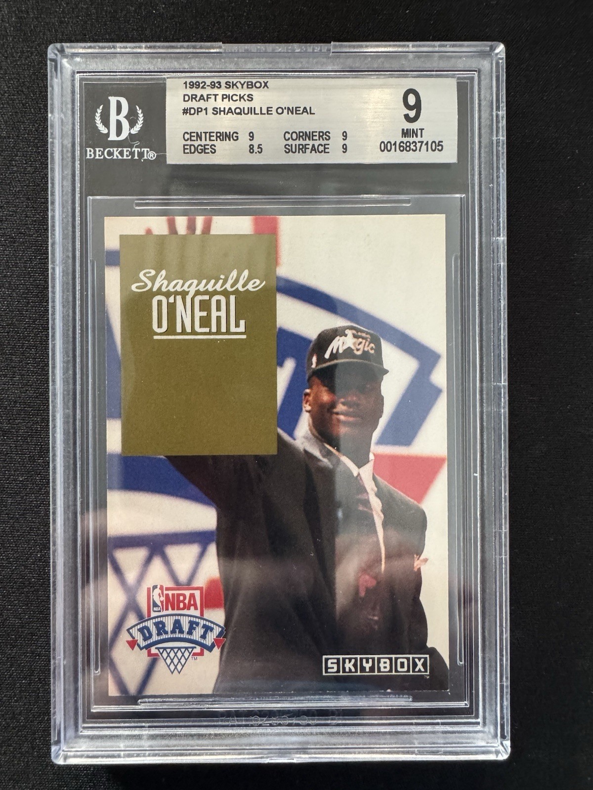 1992-93 Skybox - Draft Picks Shaquille O'Neal #DP1 (RC)