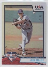 2019 USA Baseball Stars & Stripes Longevity Holo Foil 92/99 John Doxakis #22 u6m