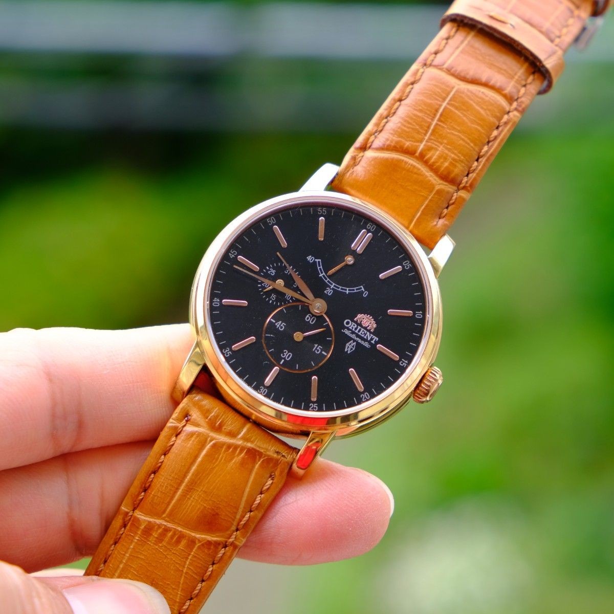 ORIENT Automatic Orient automatic wristwatch gold… - image 6