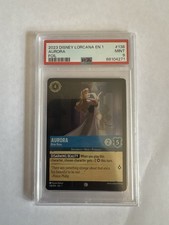 2023 DISNEY LORCANA EN 1-THE FIRST CHAPTER FOIL 138 AURORA - BRIAR ROSE PSA 9
