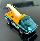 Heavyweights aqua Tow Truck original hook   Hot Wheels REDLINE