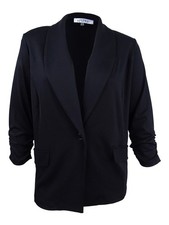 Kasper Women's Shawl-Collar Blazer XS, Black 
