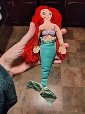 Applause Walt Disney Little Mermaid Ariel Bean Bag Plush 10 1/2