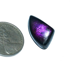 19*14 mm AA quality natural purpurite gemstone cabochon for making jewelry 21 ct