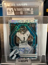 2021 Donruss Travis Etienne Jr. RC Elite Series Rookies Auto 1/99 #ESR-TET 8.5