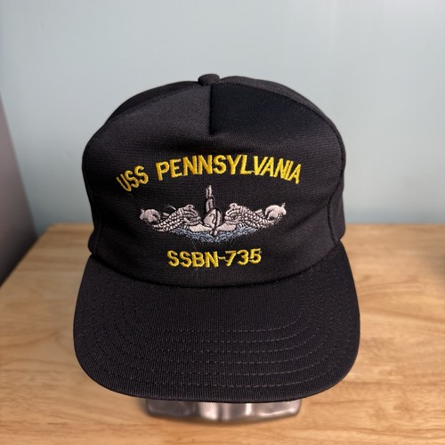 USS PENNSYLVANIA SSBN-735 Navy Ship SnapBack Hat