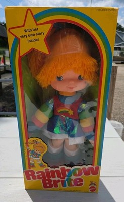 Vintage 1983 Rainbow Brite Doll 18.5  Mattel #7230 New In Original Sealed Box