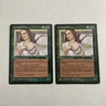 Magic the Gathering MTG 1995 Homelands Card -- Autumn Willow (x2)