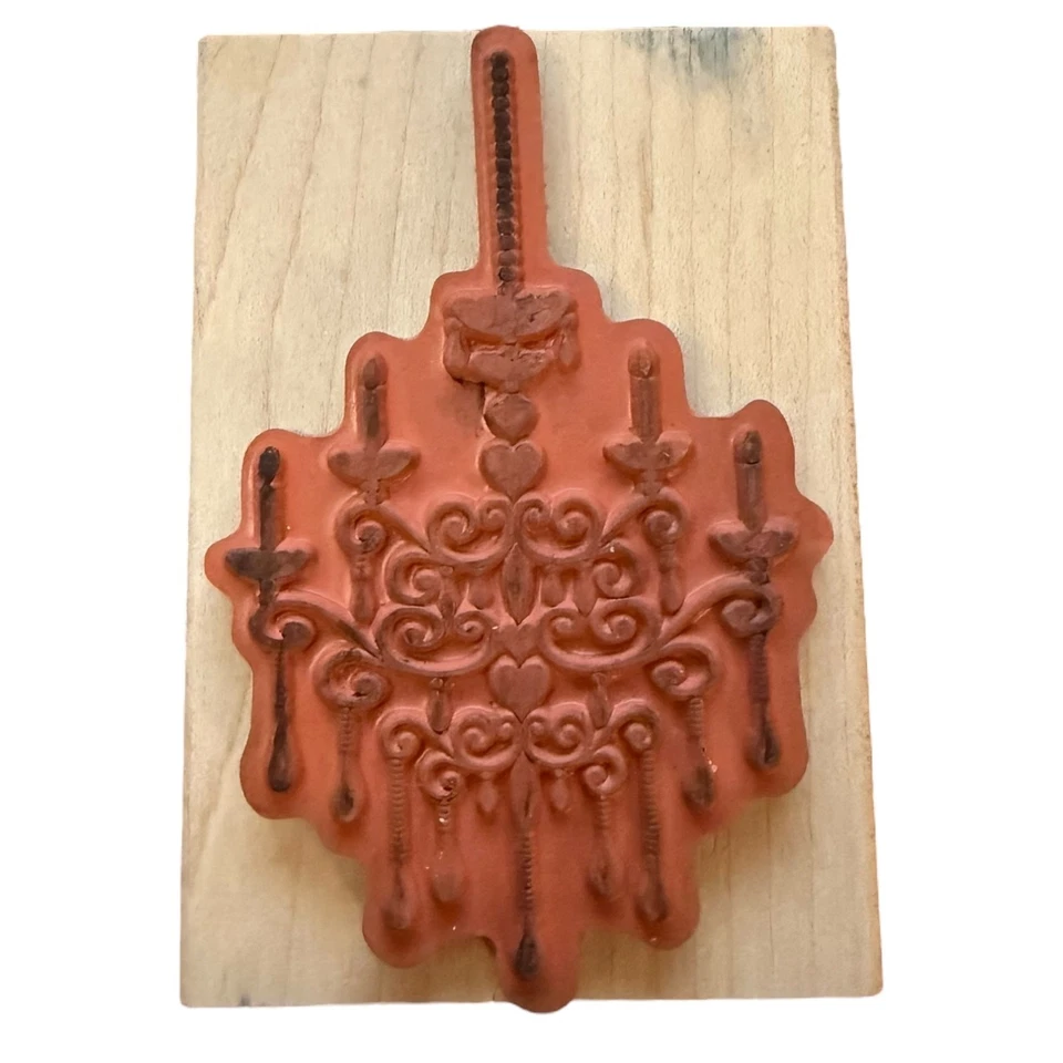 Lámpara de araña grande Hampton Art sello de goma PS0543 Foto 3 de 3