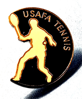 RARE ''USAFA TENNIS FEDERATION'' OLYMPIC GAMES PIN 2028 USA