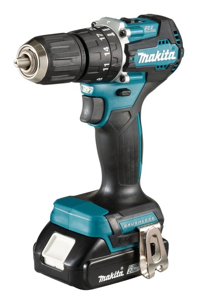 Makita Akku-Schlagbohrschrauber 18V, DHP487RAJ, 40 Nm, 2 X 2 Ah Li-Ion In...-image