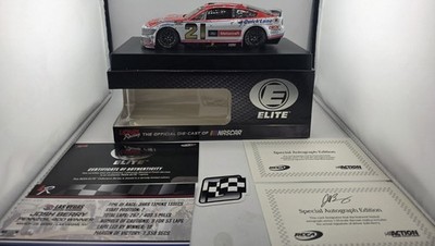 2025 Josh Berry Elite Dual Autographed Vegas/1st Cup Win 1:24 Diecast